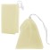 A bag made of polyester, 30 × 25 cm, 3 kg, with ties, yellow