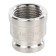 The coupling Stout SFT-0006-001238, 1/2 "x 3/8", internal thread, transition, nickel. brass