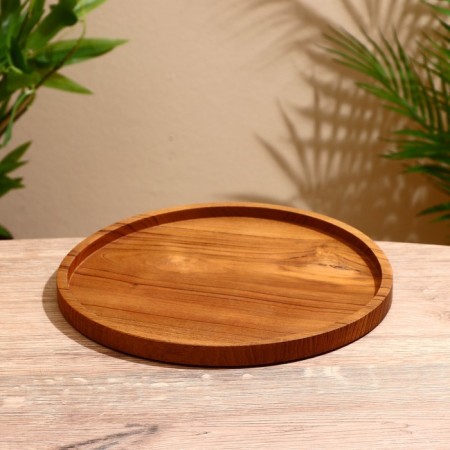 Dish 25x25x2 cm, tick tree-1