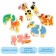 Soft puzzle for kids "Farm animals", 5 puzzles, crumb I