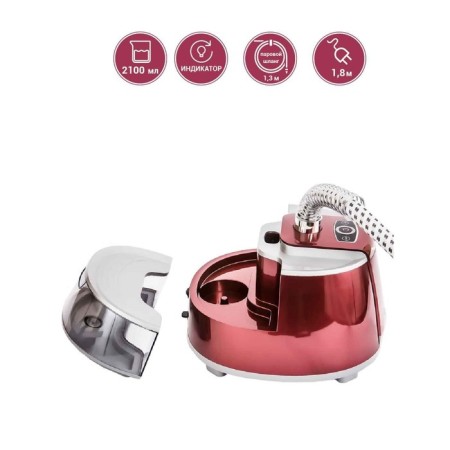Pioneer SS201, 2000W, 2.1 l, 8 modes, lingonberry color-2