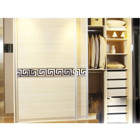 Interior stickers "Labyrinth", mirror, wall decor, set 10 pcs, 10 x 10 cm-5