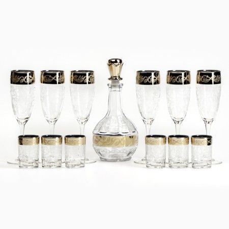 Mini-bar "Inspiration" Bar Stream, Capherine, 6 glasses, 6 piles-2