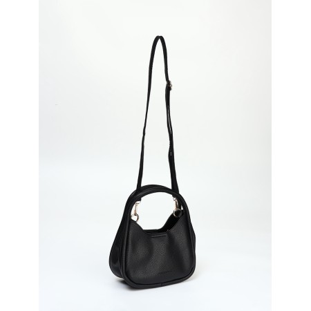 Bag Female Tout with zipper, black color-2