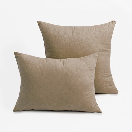 Pillow 50x70cm, beige, Fayber, microfiber, 100% polyester