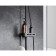 Lemark Tropic LM7002BL bath mixer, single -leaf, tropical shower, black