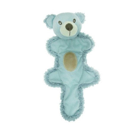 Aromadog toy "Bear with a tail" for dogs, 25 cm, blue