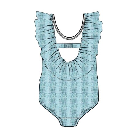 Swimsuit for the girl PlayTode, height 110 cm-7