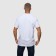 T -shirt male, white color/print mix, size m