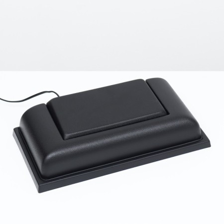 Aquarium "rectangular" with a lid, 20 liters, 36 x 19 x 31.7 cm, black-4