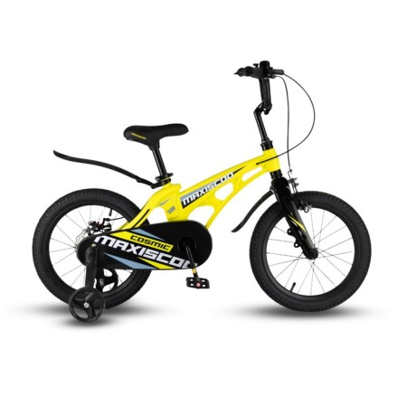 Bicycle 16 ’’ maxiscoo cosmic standard, yellow matte color