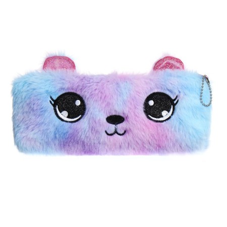 Penal School fur on the zipper Calligrata "Mishka", mix-13