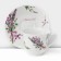 Service Porcelain Tea Daulay "Lavender", 12 items: 6 cups 220 ml, 6 saucer d = 14 cm