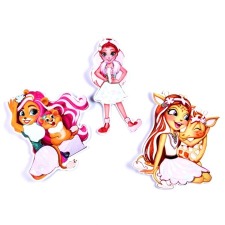 A set of creativity "Enchantimals", a figured application from foil, 3 pcs. In the set-2