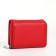 Women's wallet on magnet, red color