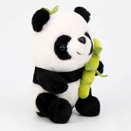 Soft toy "Panda in a bag", 25 cm-1
