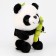 Soft toy "Panda in a bag", 25 cm