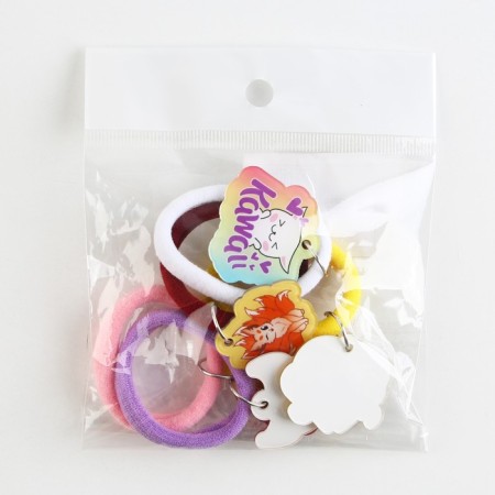 Hair gum, mix, anime, d = 4 cm-3