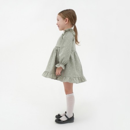 Children's dress KAFTAN "Stars", p. 32 (110-116), mint-1