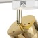TRACK LOMK "Andri" GU10 220V gold 7.5x7.5x20 cm