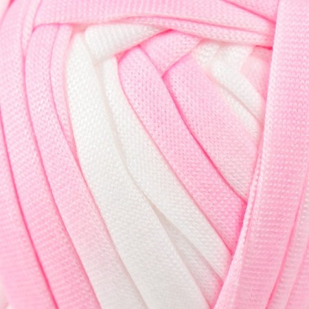 Knitted yarn 95% cotton, 5% elastan "Lentino melange" 100 g 30 m color 24-2