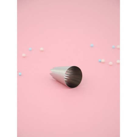 Konfinetta Confectionery Nazadka Open Star, D = 3.3 cm, Exit 1.3 cm, stainless steel-2