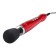 Vibration massager Doxy Die Cast, 37 cm, red