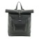 Male backpack, genuine leather, black 50x32x12 cm