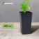 Pot for seedlings, 600 ml, D = 8.5 cm, h = 15 cm, mix, Greengo