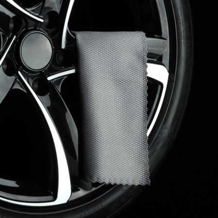 Microfiber for glass, against stains, 35 x 35 cm, 250 g/m²