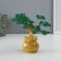 Souvenir Polystone, Metal "Tree of Life in a bag" Green 6x17x17 cm