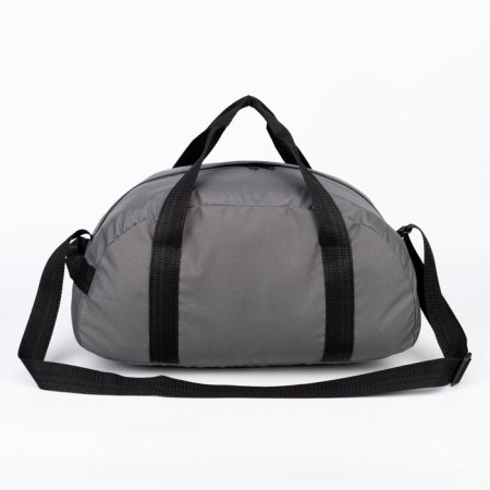 Sports bag with lightning, external pocket, gray color-2