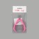 Manicure nippers for cuticle, 10 cm, blade length - 8 mm, pink color