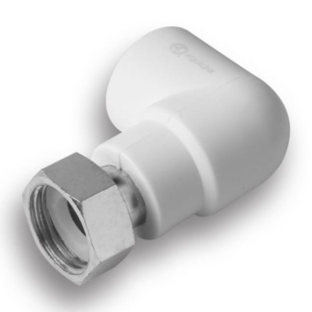 Aqualink square, polypropylene, d = 20 mm x 3/4 ", with a pitch nut-1