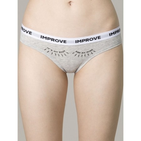 Female cowards, size 44, light gray color