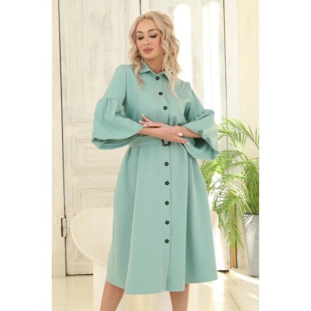 Women's dress, size 46, mint color-12