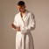 Waffle waffle dress Sl Home: Waffle "Blanc de Blanc", size M, 100% cotton, 320 g/m2