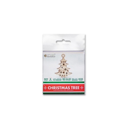 Wooden designer-cranes Ewa "Evik: New Year tree"-5