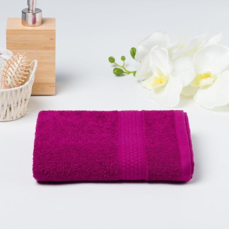 Tainted steamed smooth -painted "economy" 50x90 cm, color fuchsia