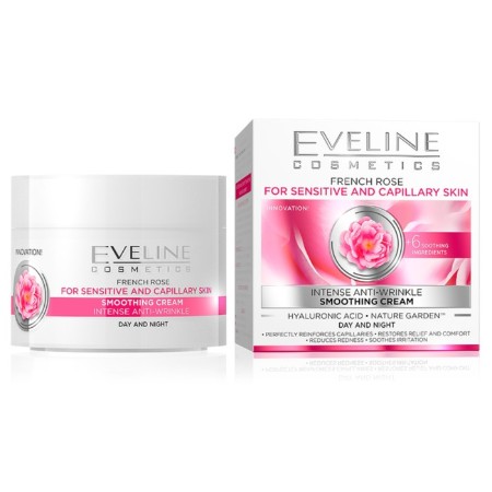 Eveline face cream, active-aging, against wrinkles, 50 ml