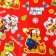 Packaging paper "New Year" 70x50 cm, puppy patrol
