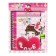 Notebook in a gift box, on a lock A6, 50 sheets, line, anime mix