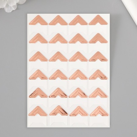 A set of corners with a pocket for photos 24 corners "Classic" mix 12.5x9 cm-2