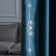 Set of curtains "Bridget", size 2x200x270 cm, blue color