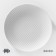 Porcelain plate Magistro line, d = 25.5 cm, white color