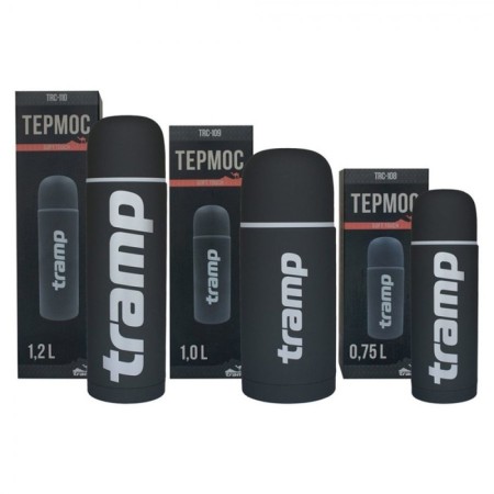 Thermos TRAMP TRC-110, Soft Touch 1.2 l., Gray-5
