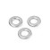Washer Tundra Krep, flat, DIN125, galvanized, M6, 0.2 kg