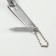 Kusachki-cannips are manicure, with a file, 5.5 cm, on a blister, with a chain, silver color