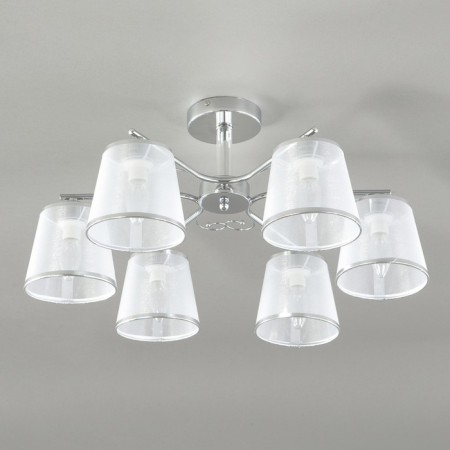 Ceiling lamp 6x60W E14, size 62x62x29 cm-1
