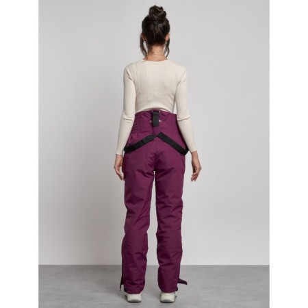 Semicunners of women's winter, size 42, dark purple color-17